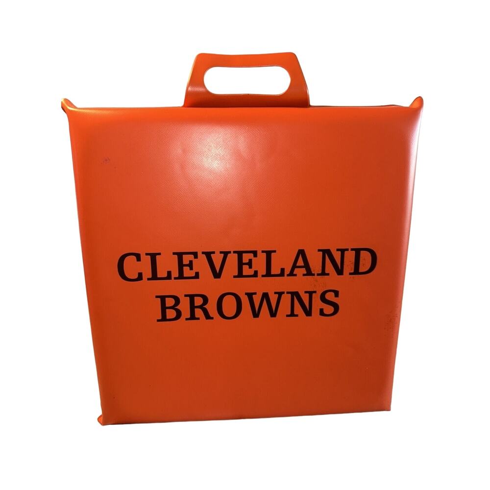 1992 Cleveland Browns Football NFL Stadium Cushion‎ Bleacher Seat Sears Giveaway